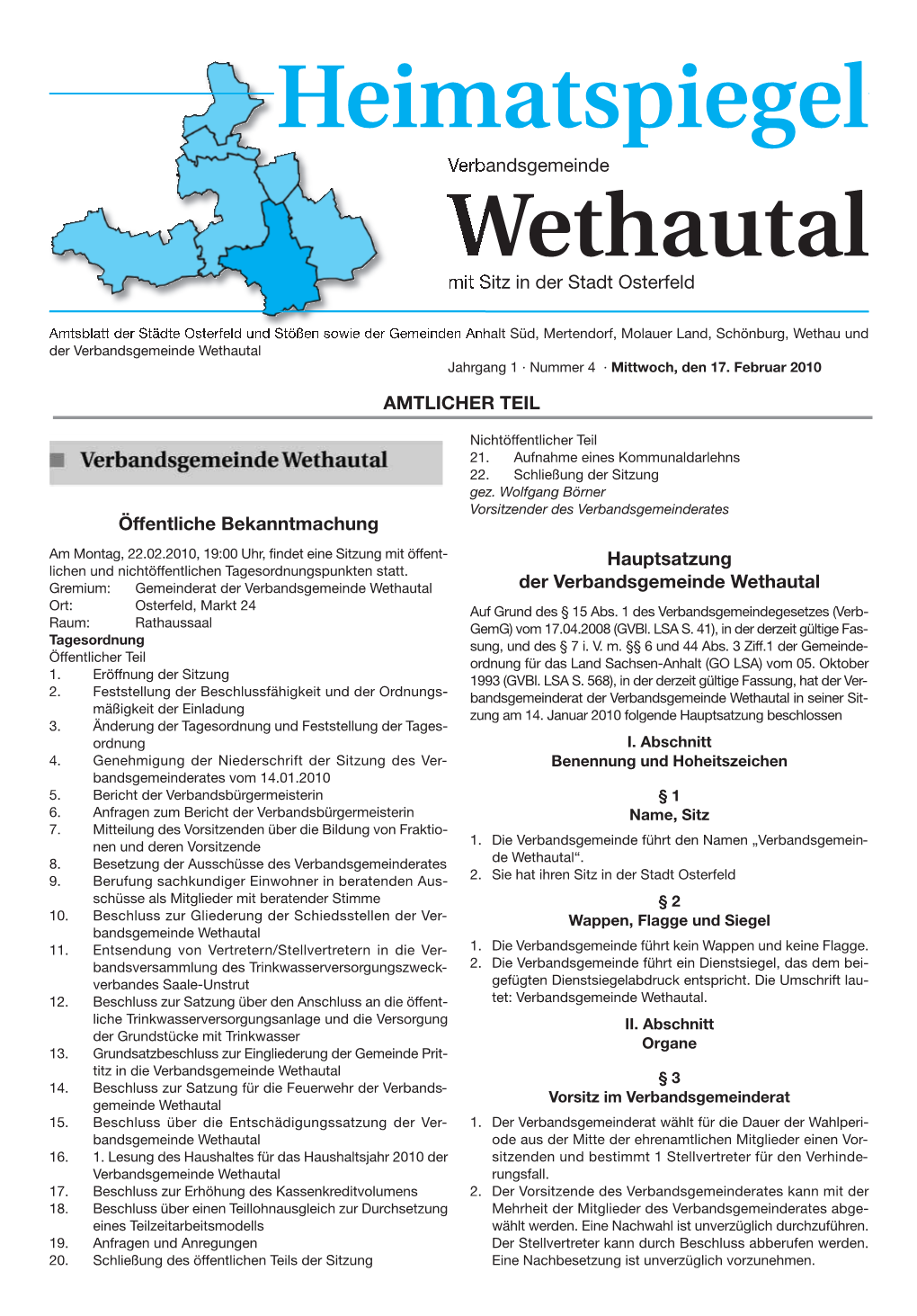 Wethautal Heimatspiegel Wethautal 24 · Nr