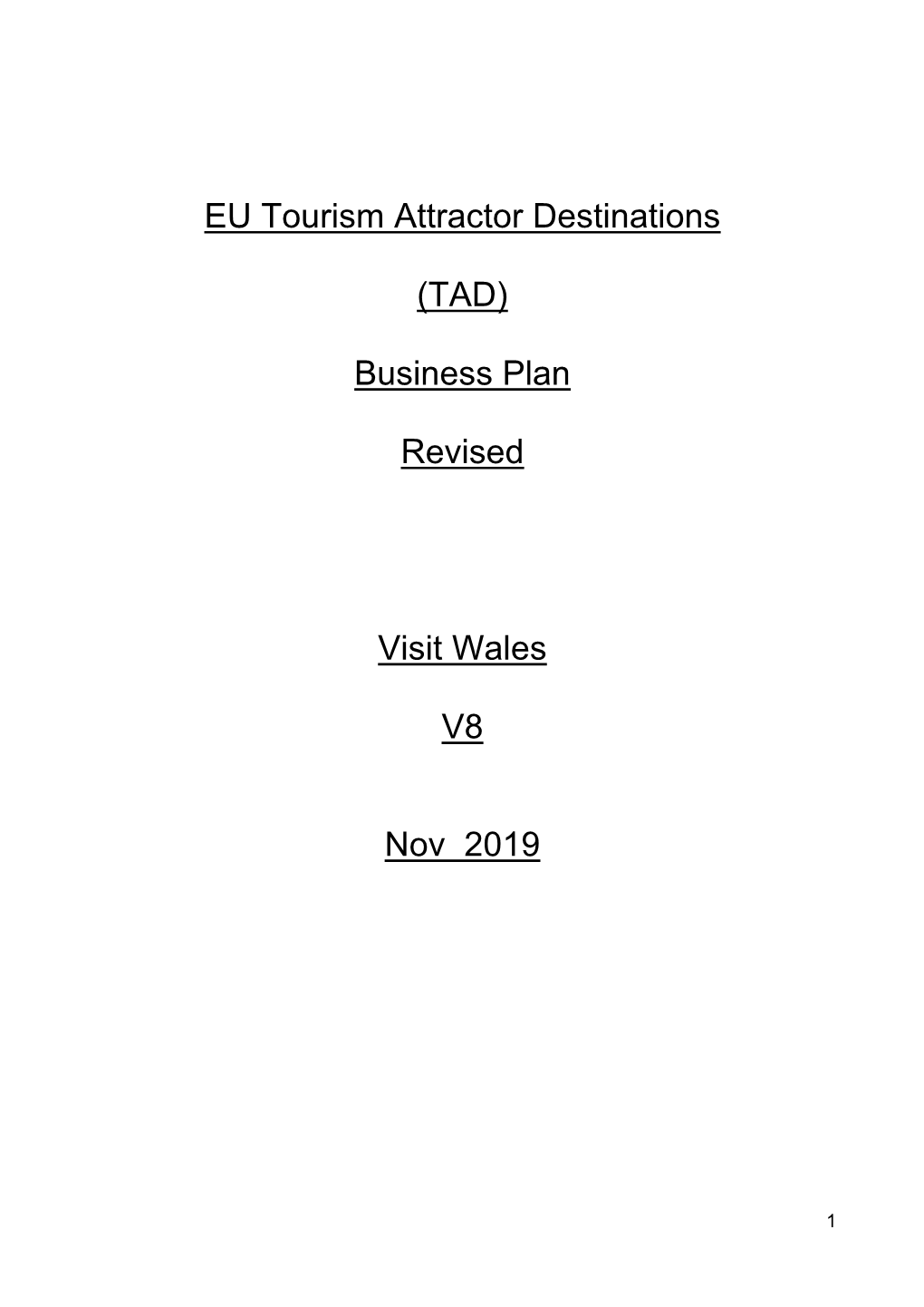 EU Attractor Destinations