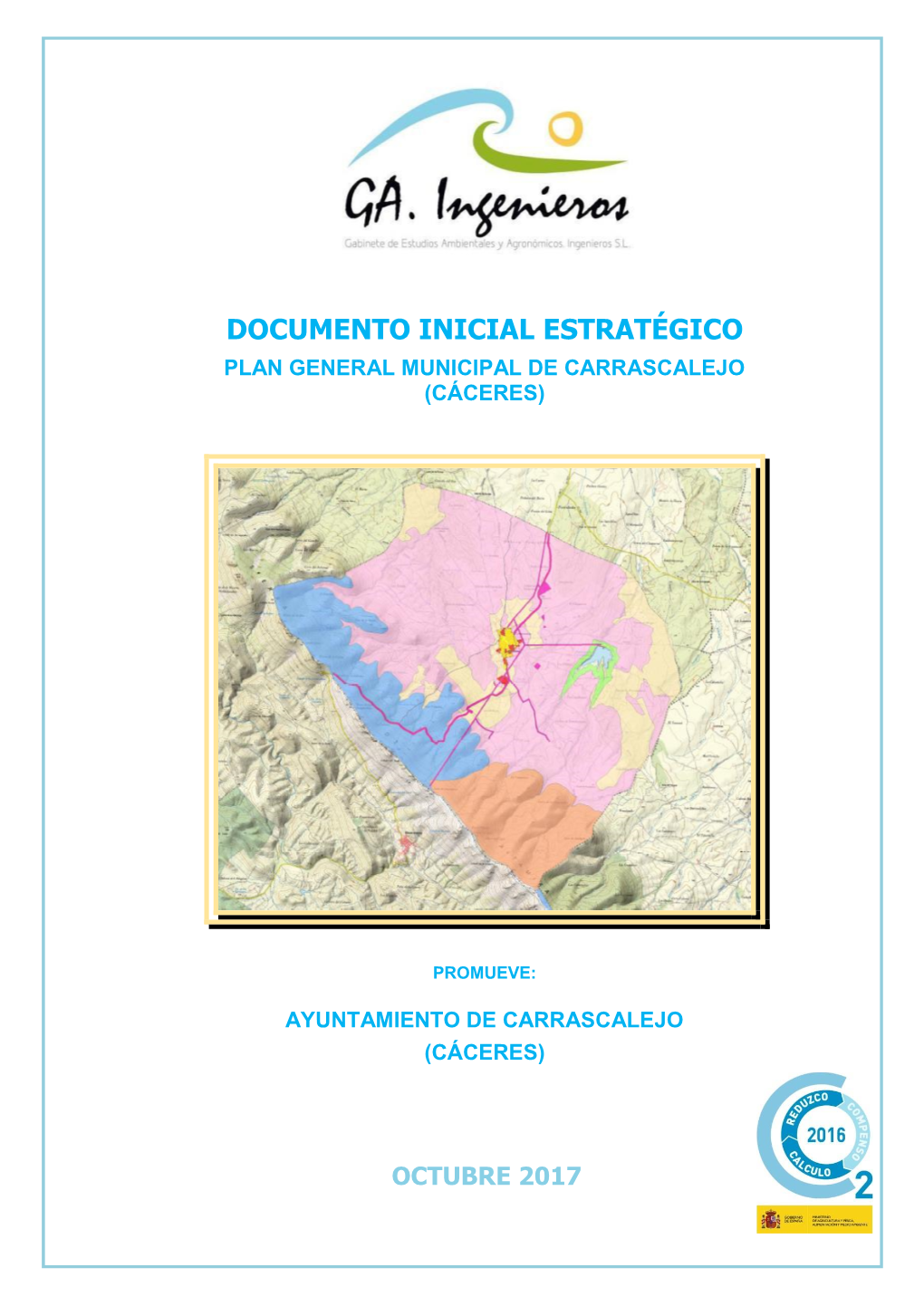 Documento Inicial Estratégico Plan General Municipal De Carrascalejo (Cáceres)