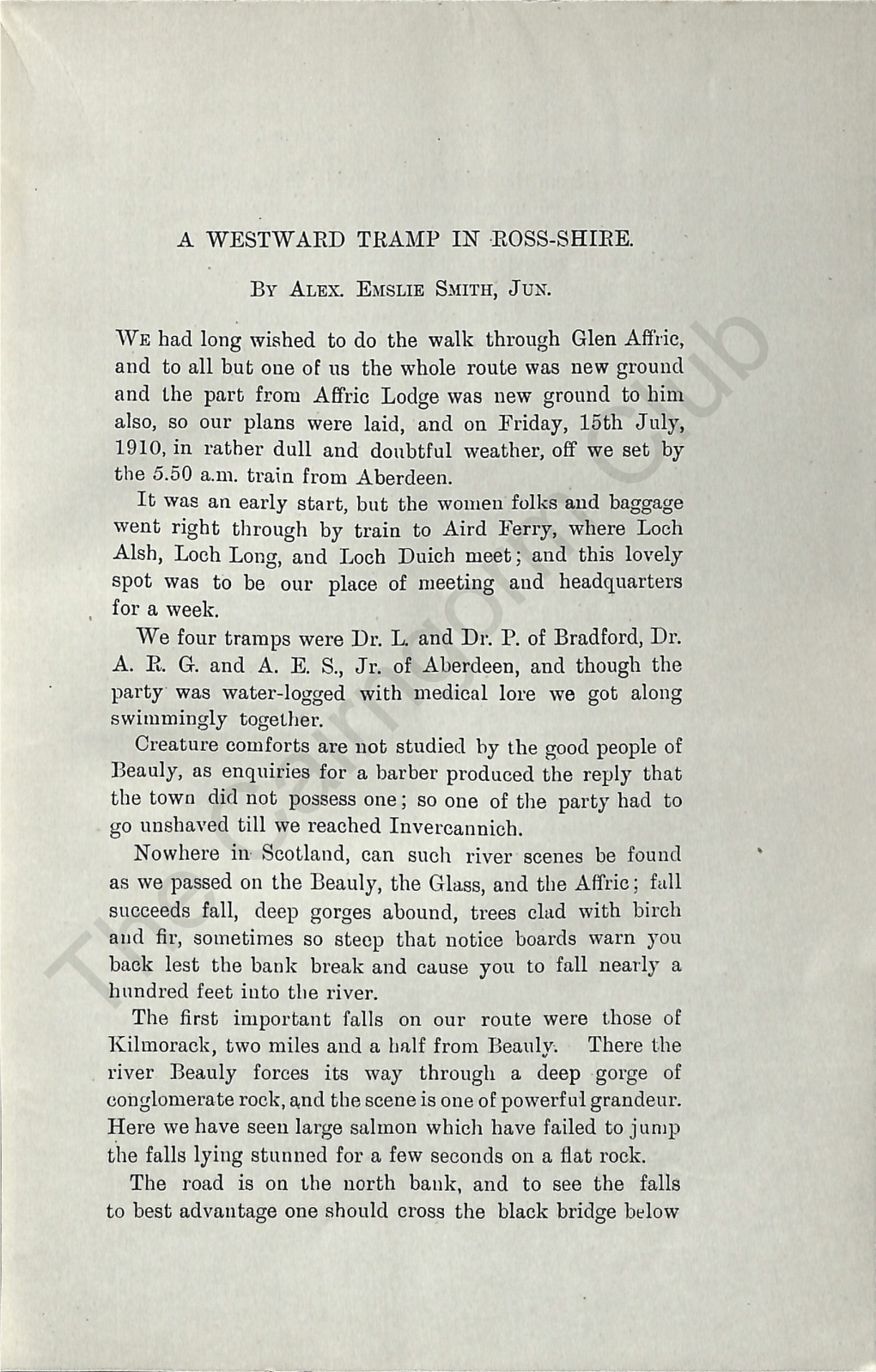 The Cairngorm Club Journal 038, 1912