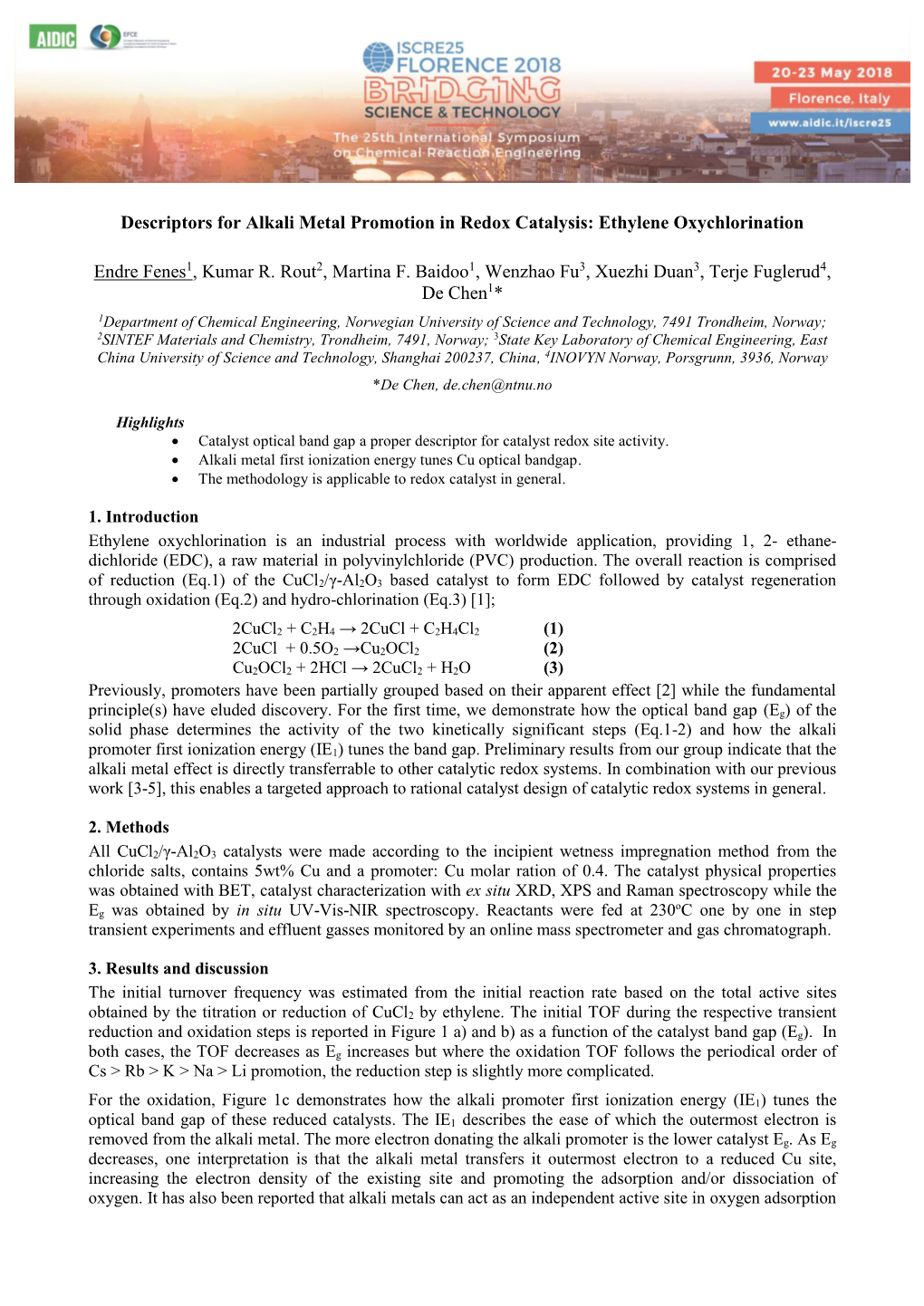 Descriptors for Alkali Metal Promotion in Redox Catalysis: Ethylene Oxychlorination