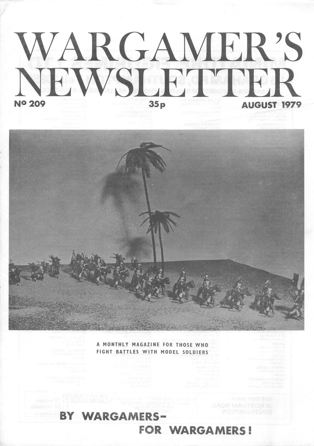 WARGAMER's NEWSLETTER NO 209 35 P AUGUST 1979