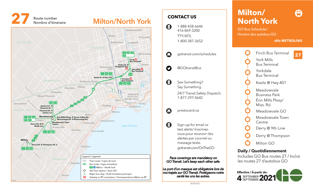 Milton/ North York