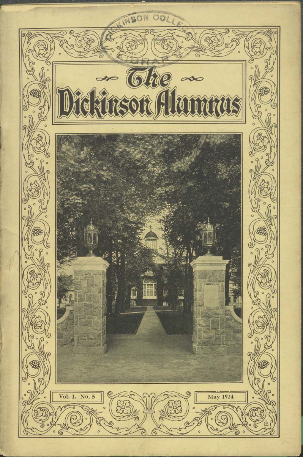 Dickinson Alumnus, May 1924