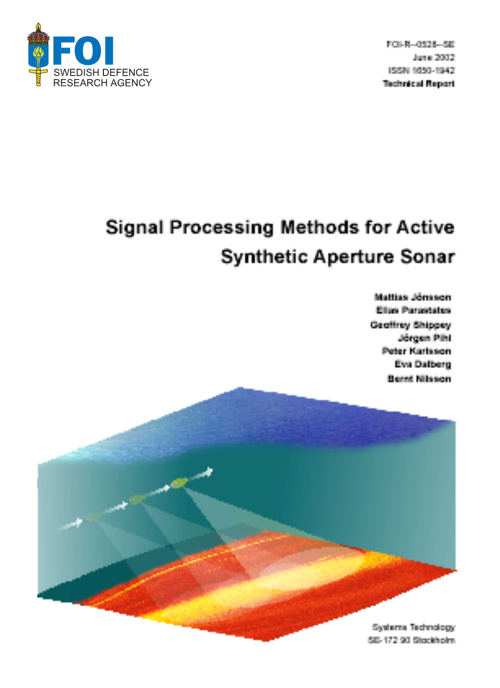 Signal Processing Methods for Active Synthetic Aperture Sonar