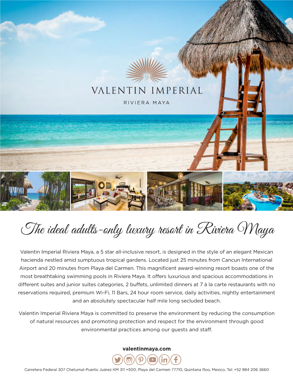 The Ideal Adults-Only Luxury Resort in Riviera Maya