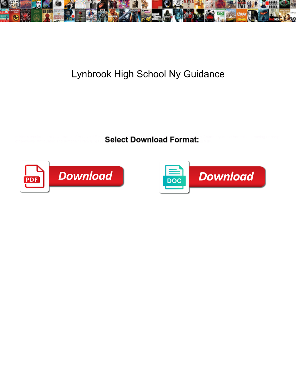 Lynbrook High School Ny Guidance