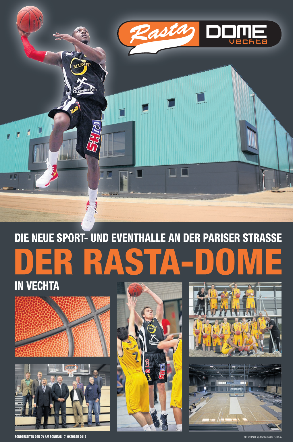 In Vechta Die Neue Sport- Und Eventhalle an Der Pariser