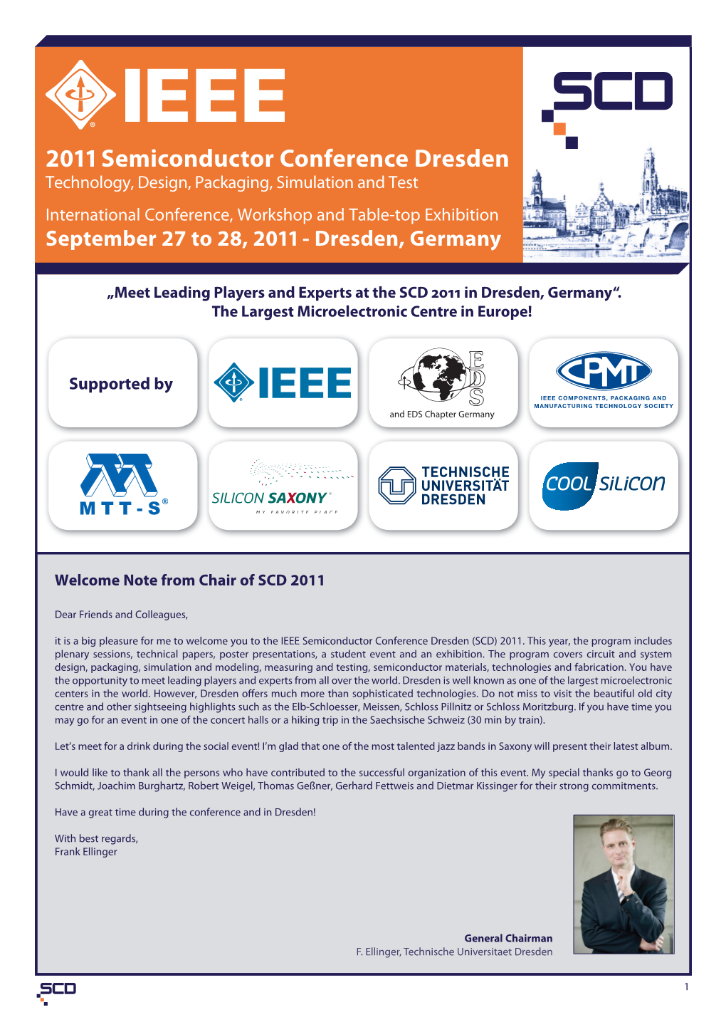 IEEE 2011 SCD Flyer