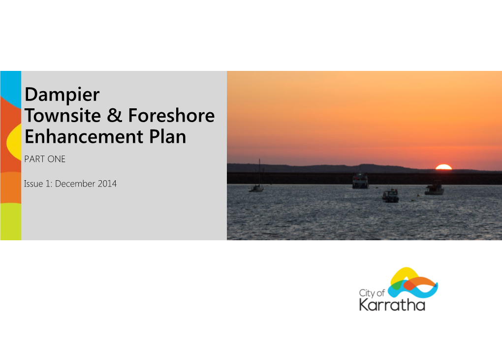 Dampier Townsite & Foreshore Enhancement Plan