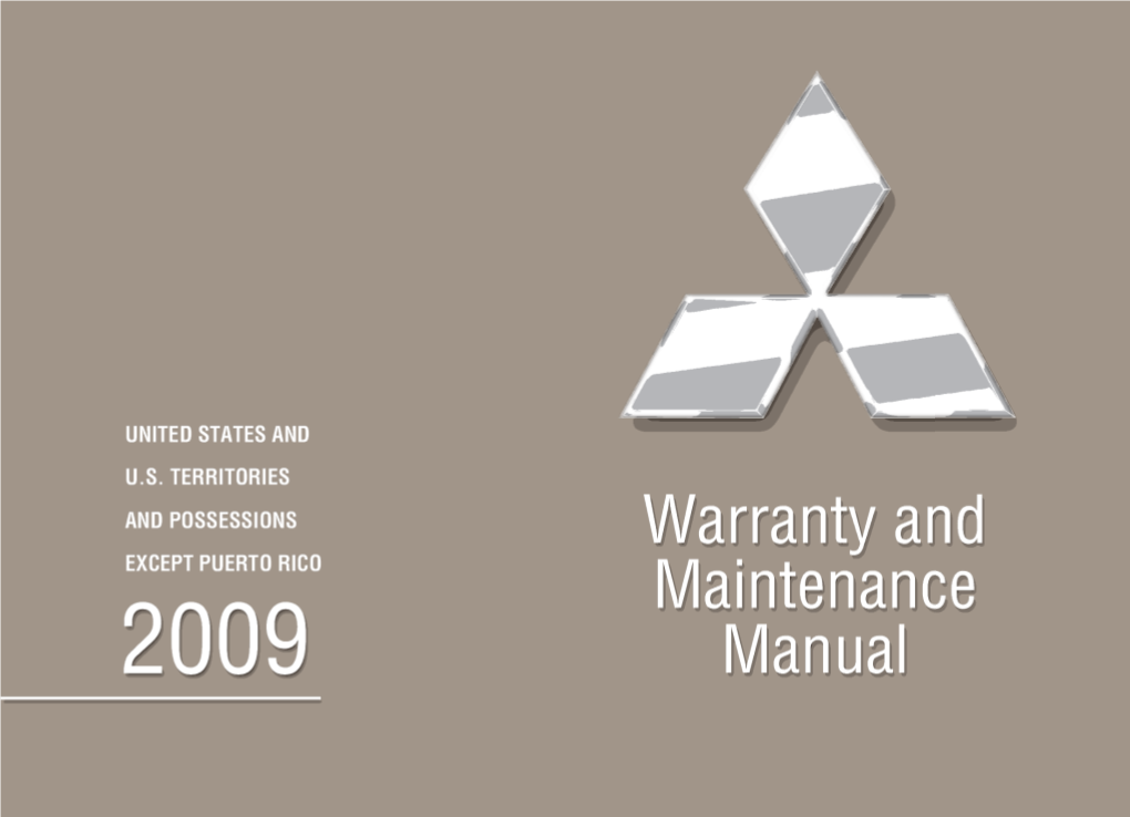 Limited Warranty → Refer to Pages 2 to 28