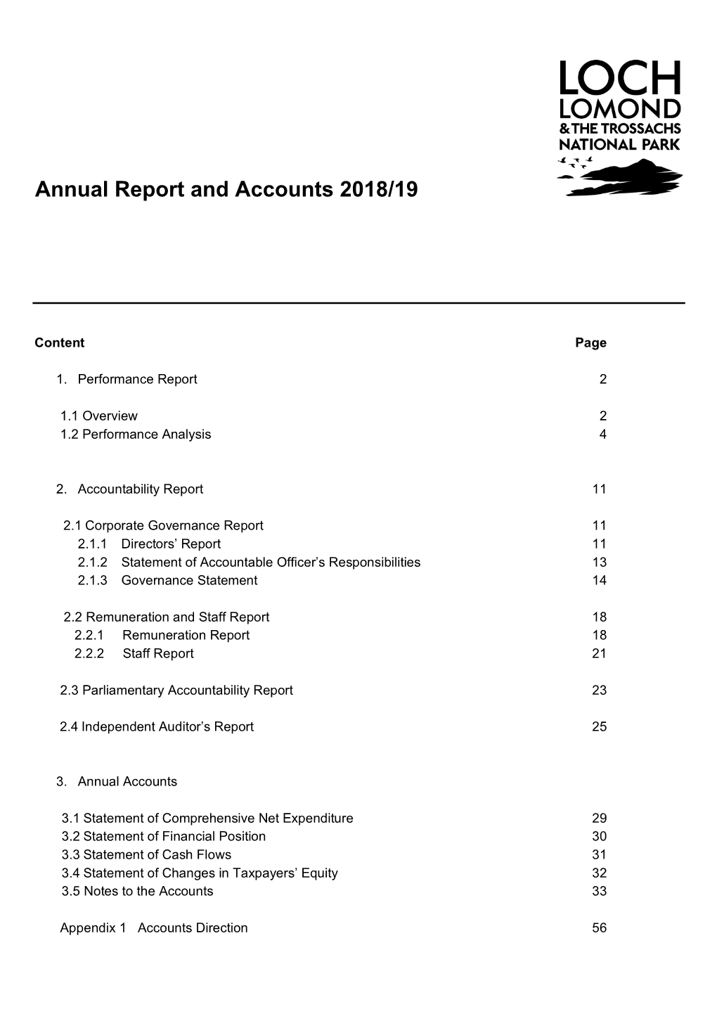 Annual Accounts 2018-19