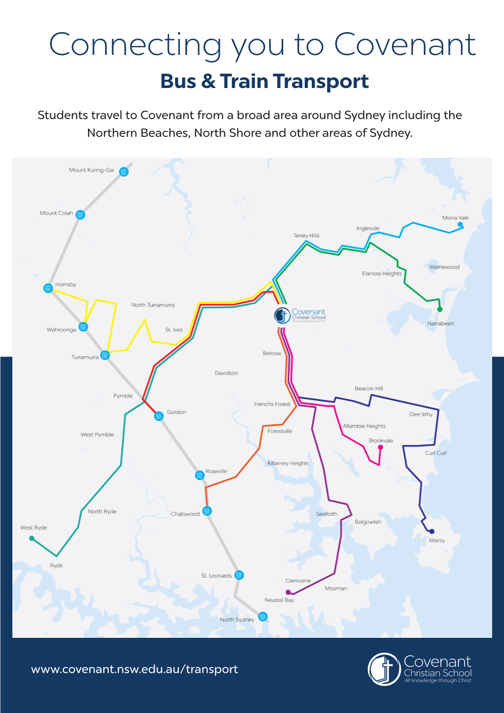 Connecting You to Covenant Bus & Train Transport