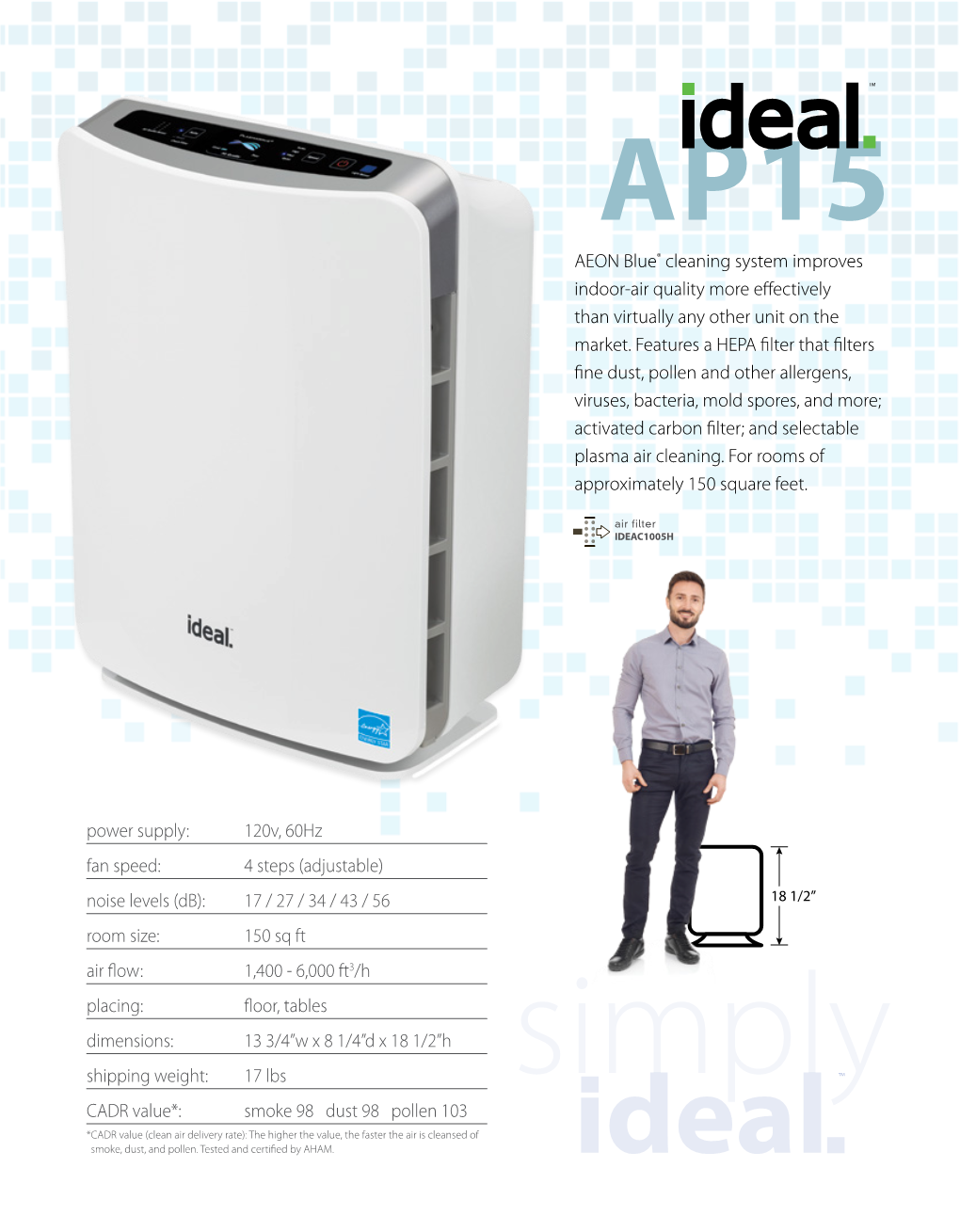 AEON Blue® Cleaning System Improves Indoor-Air Quality More Effectively Than Virtually Any Other Unit on the Market