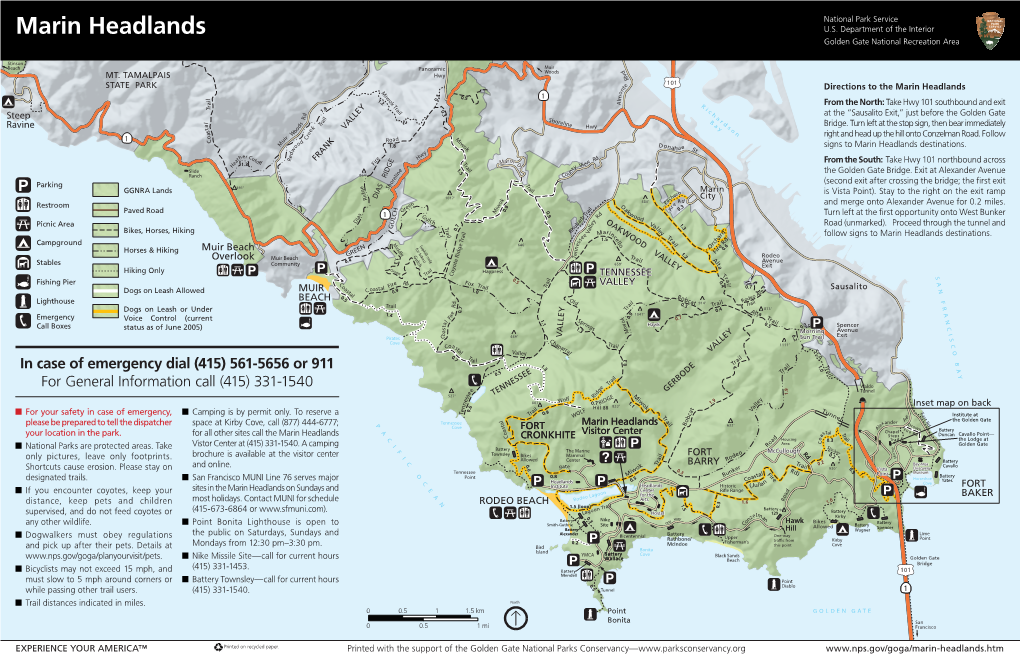 Marin Headlands Fort Baker