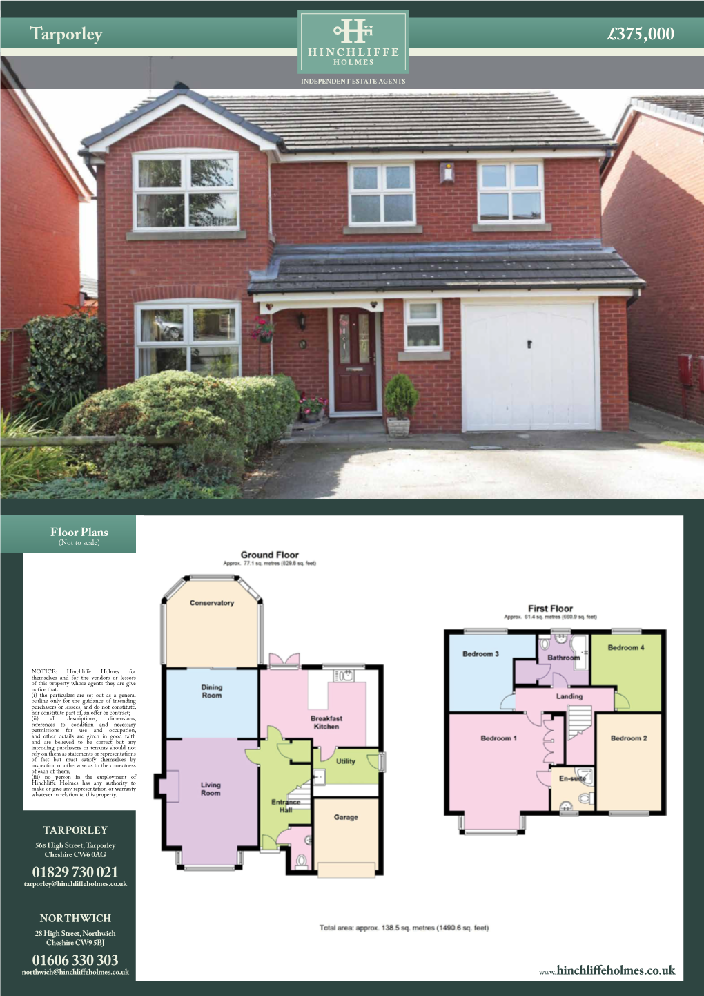 Tarporley £375,000