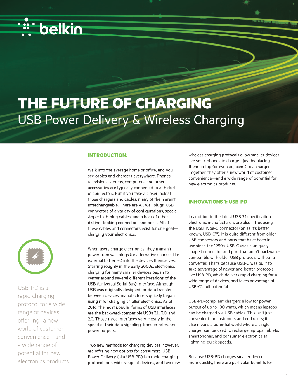 THE FUTURE of CHARGING USB Power Delivery & Wireless Charging