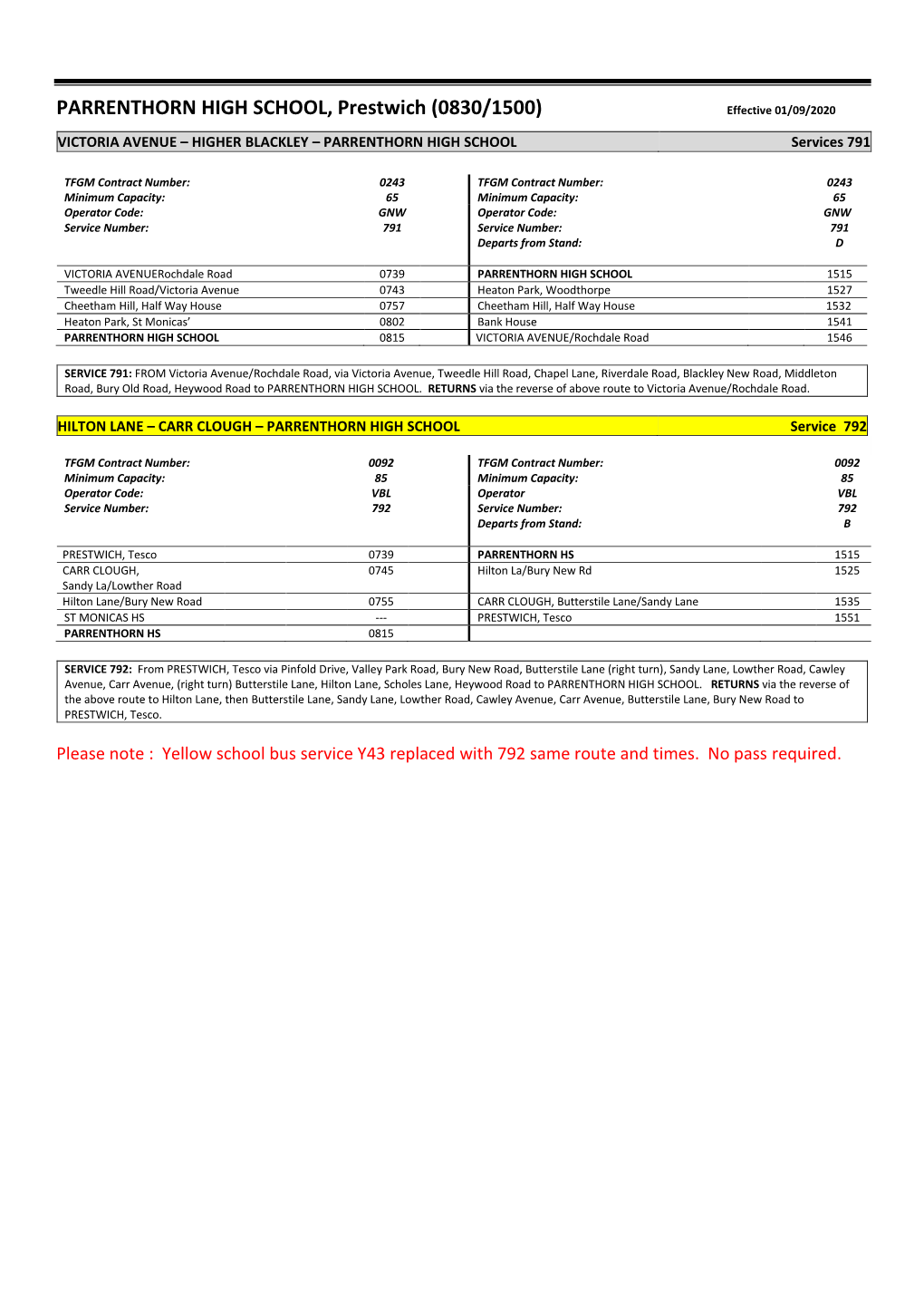 School Bus Services in the Rochdale Area