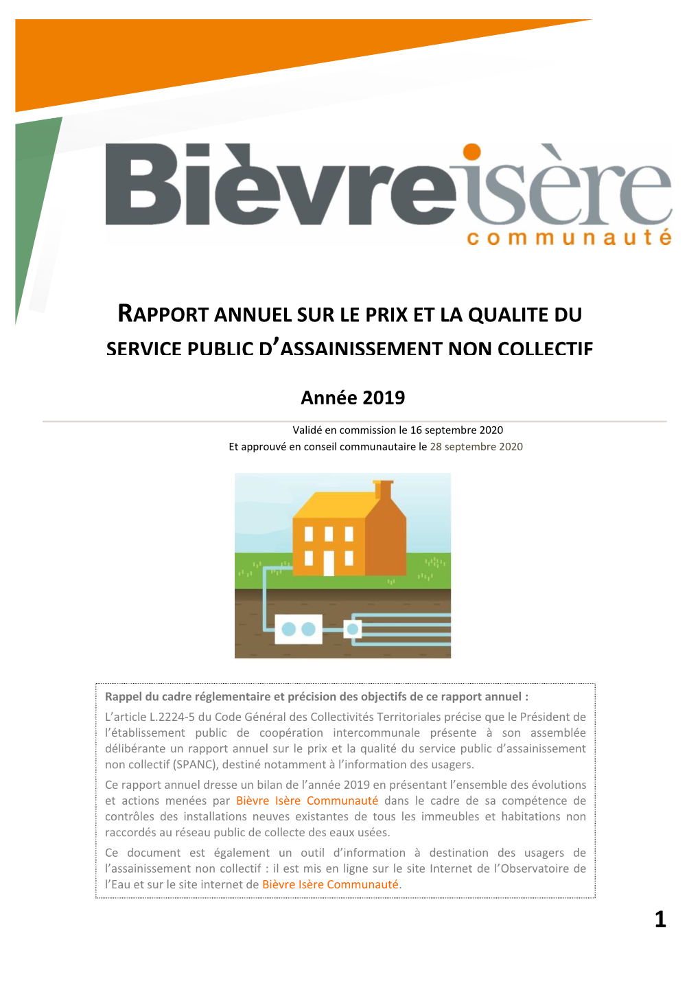 Rapport Annuel SPANC 2019