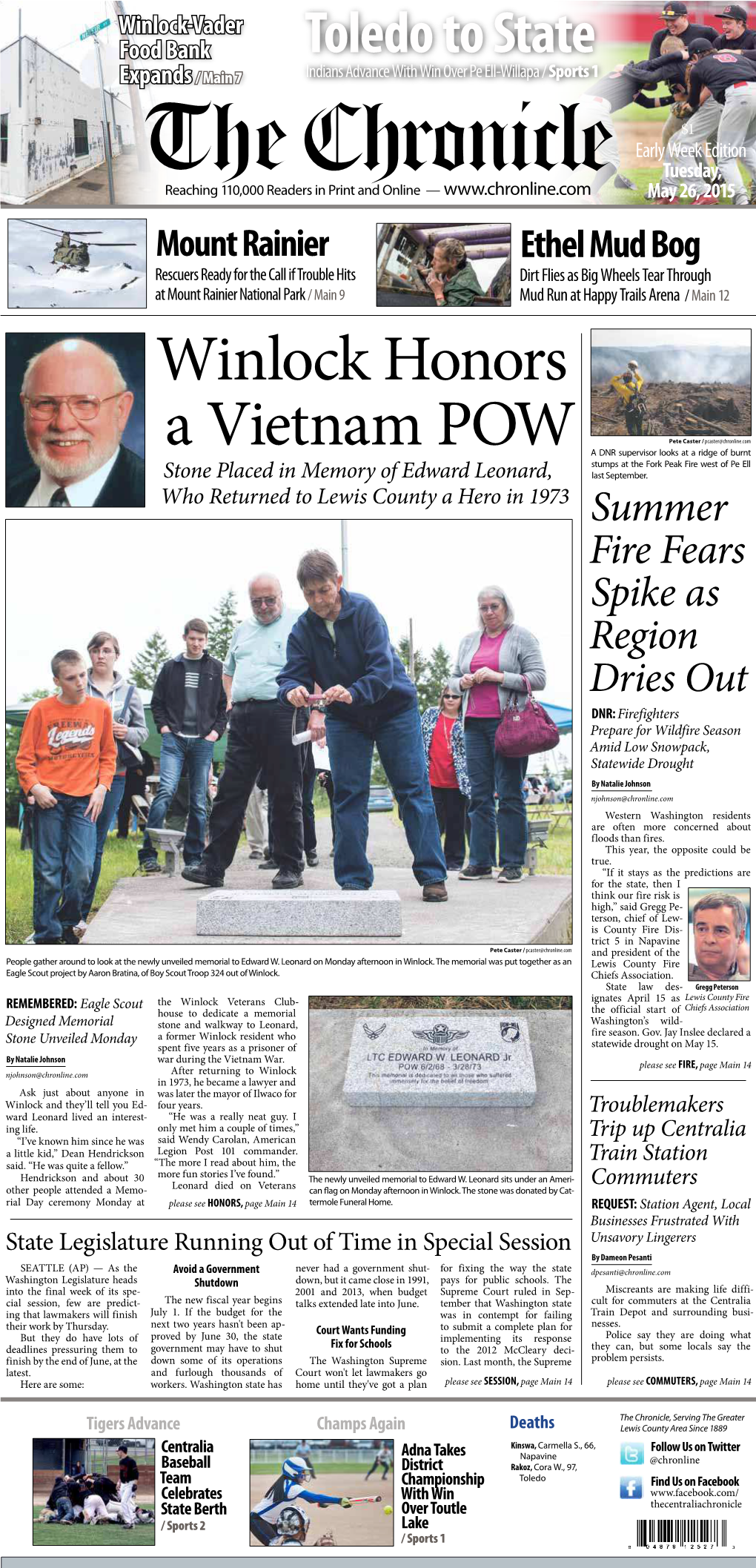 Winlock Honors a Vietnam