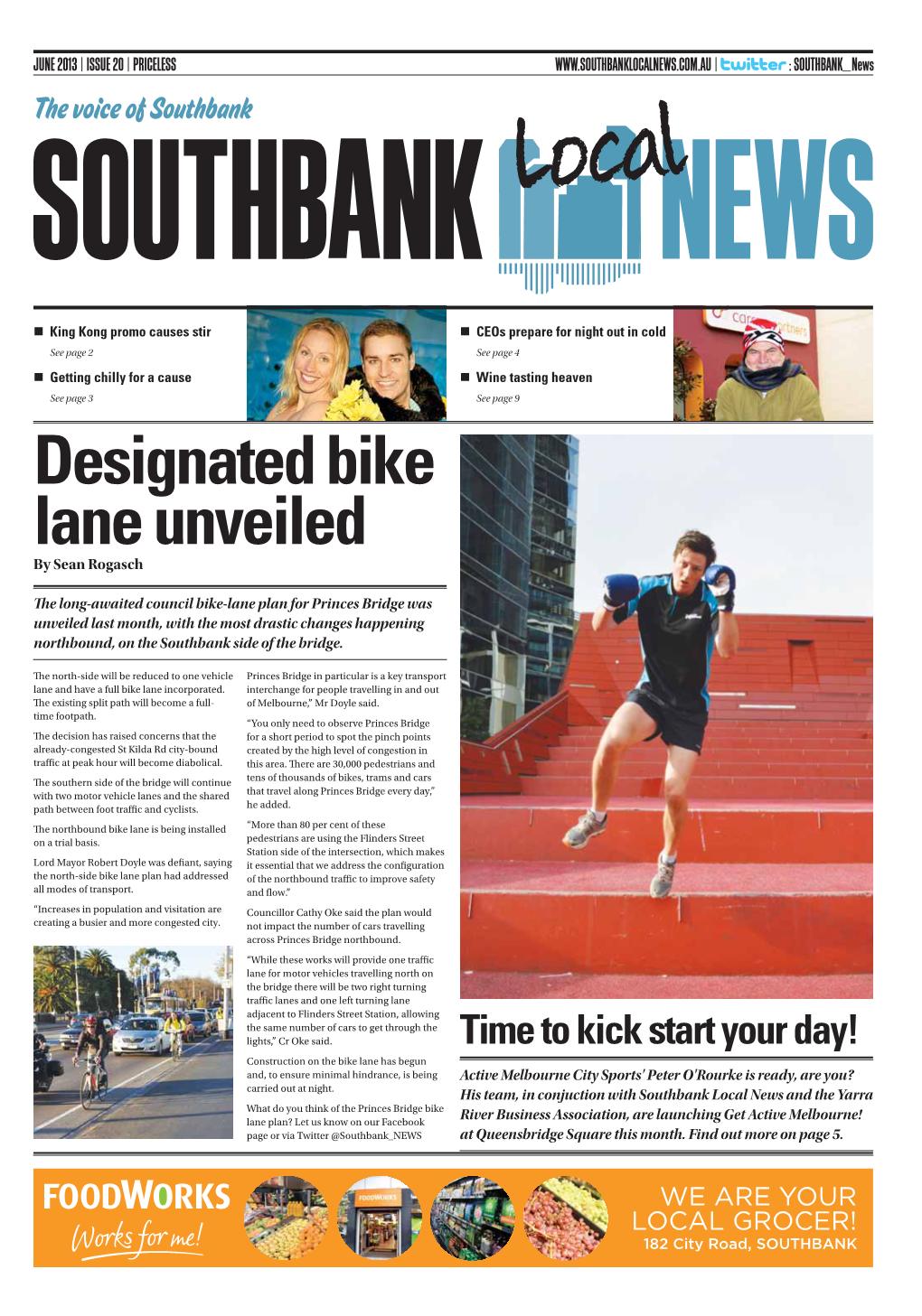 Designated Bike Lane Unveiled by Sean Rogasch