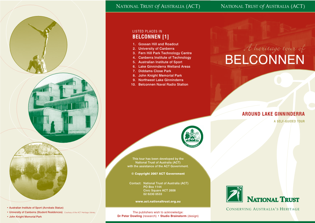 NT- BELCONNEN 1 Brochure