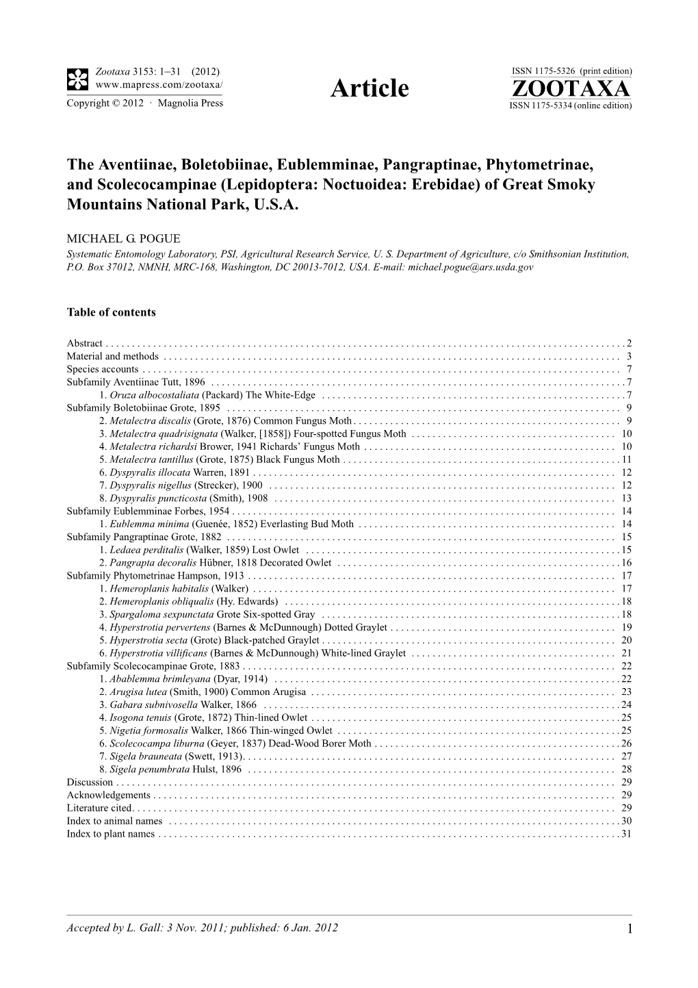 The Aventiinae, Boletobiinae, Eublemminae, Pangraptinae