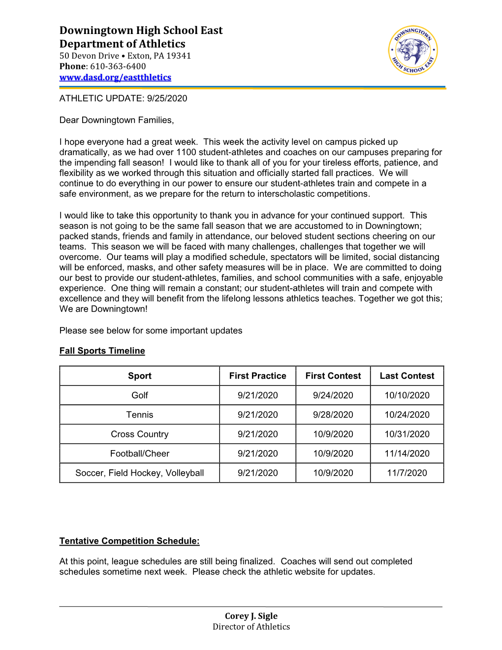 Downingtown Area School District