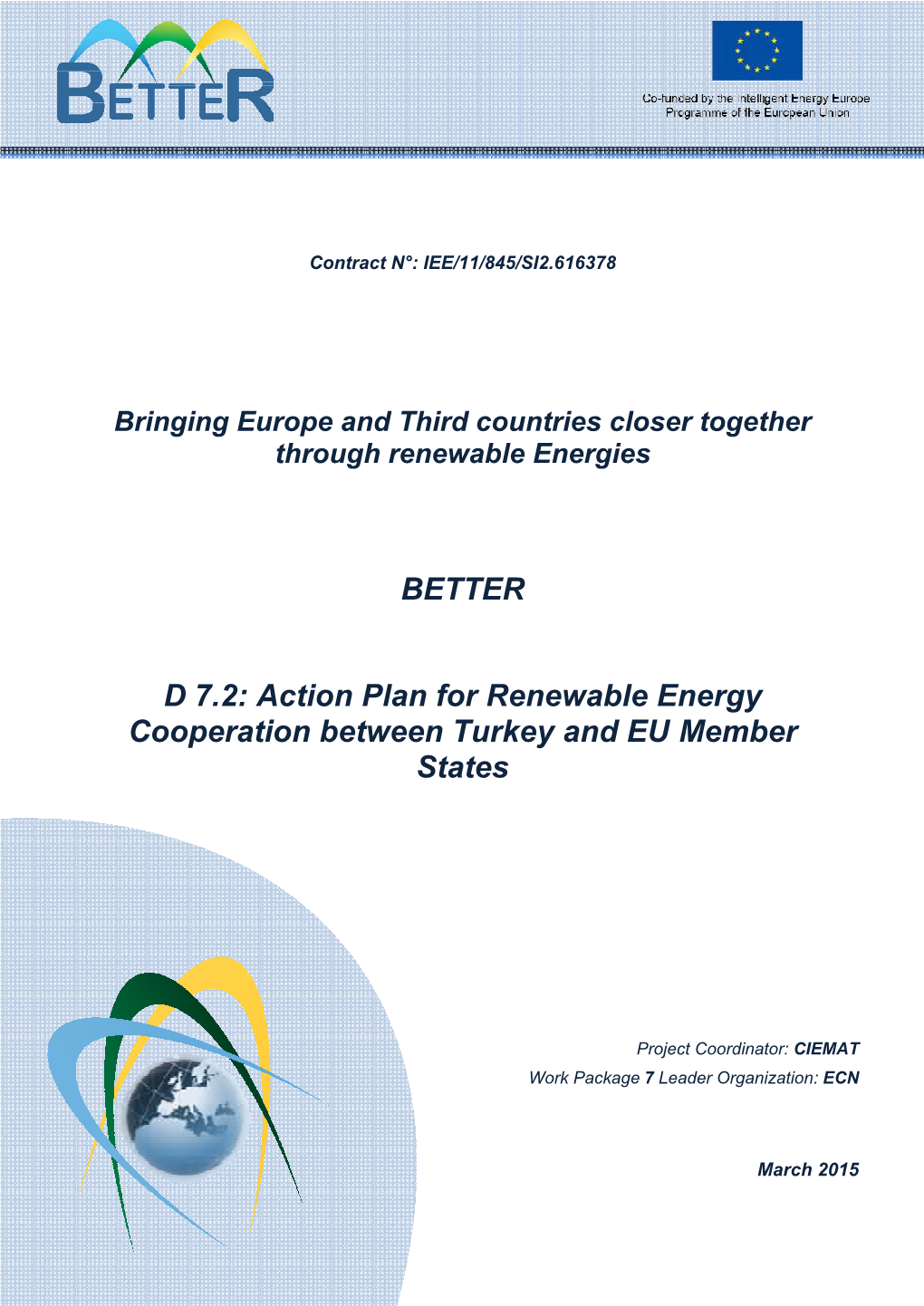 Action Plan for Renewable Energy Cooperation Between Turkey and EU Member States