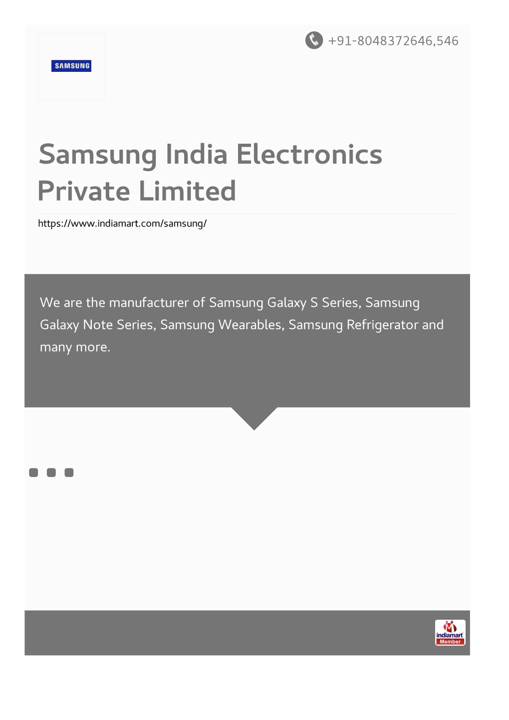 Samsung India Electronics Private Limited