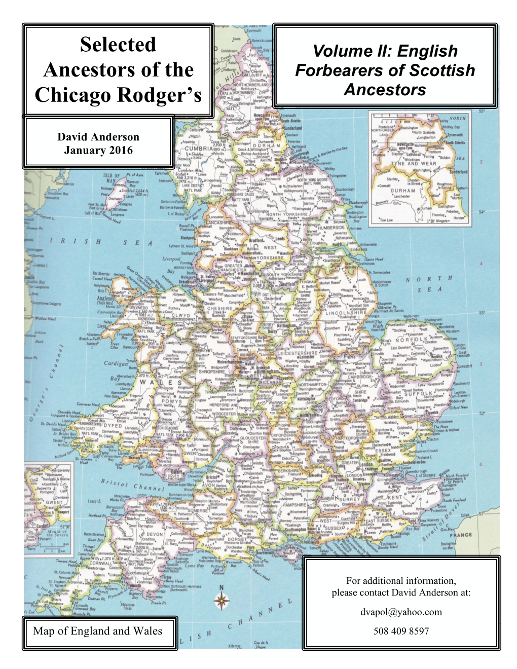 Selected Ancestors of the Chicago Rodger's