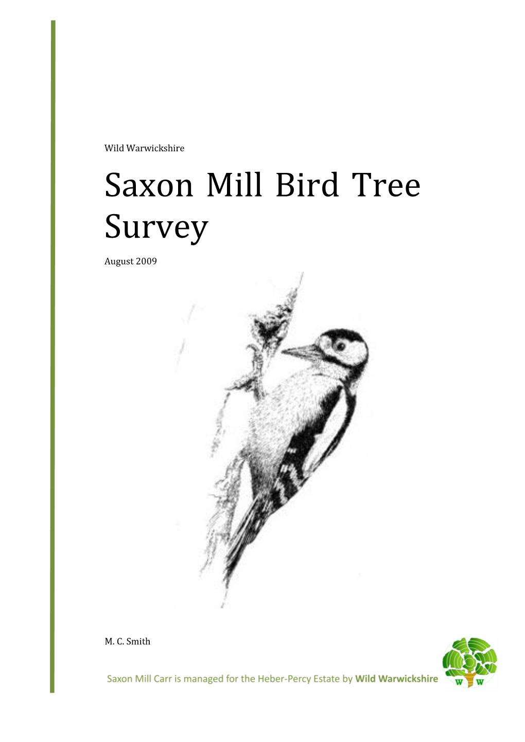Saxon Mill Bird Tree Survey