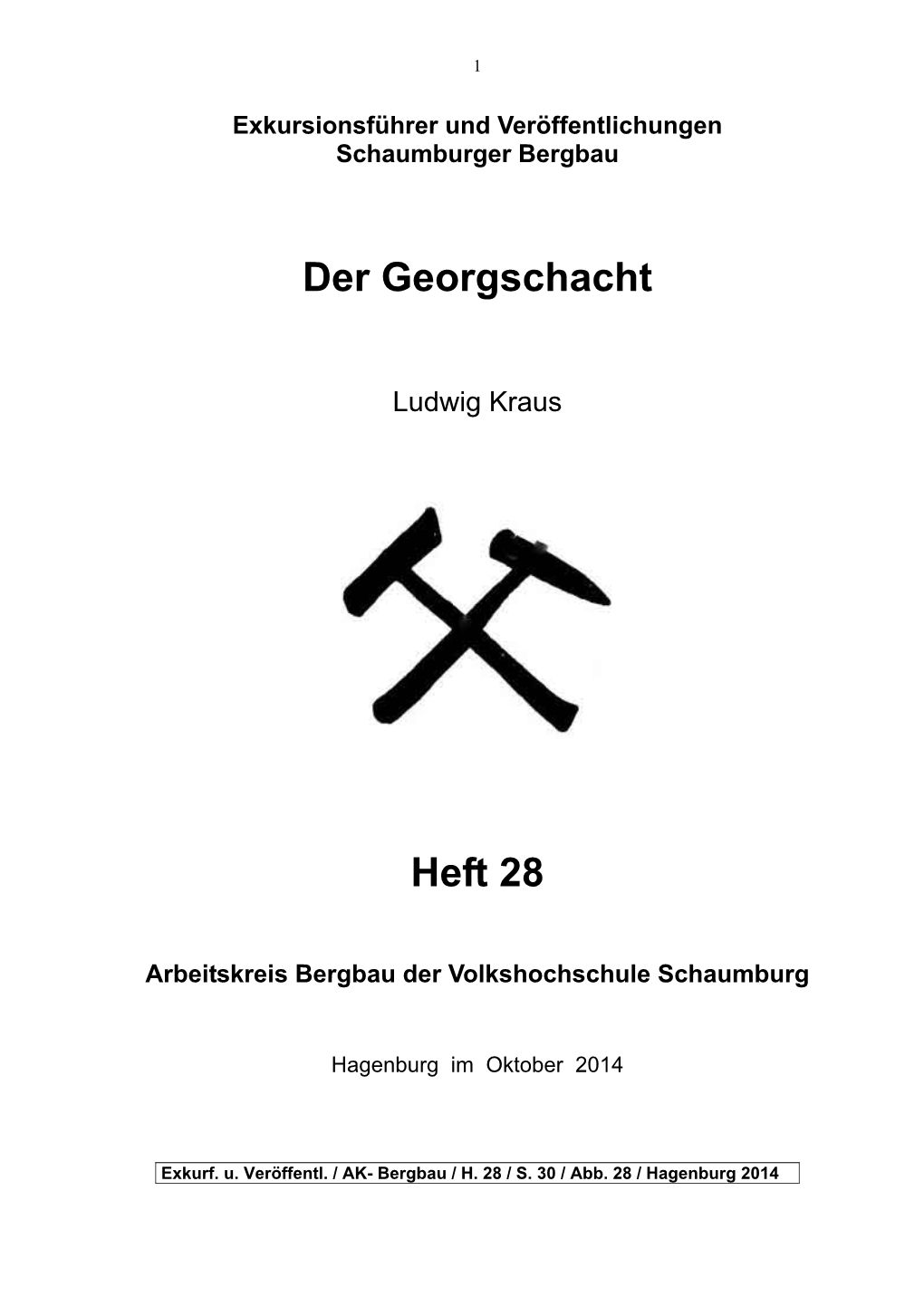 Der Georgschacht Heft 28