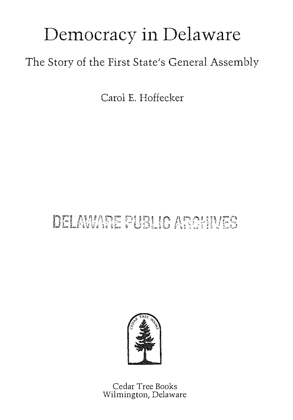 Democracy in Delaware