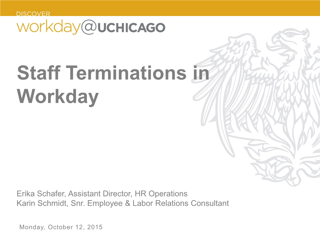 Terminations in Workday