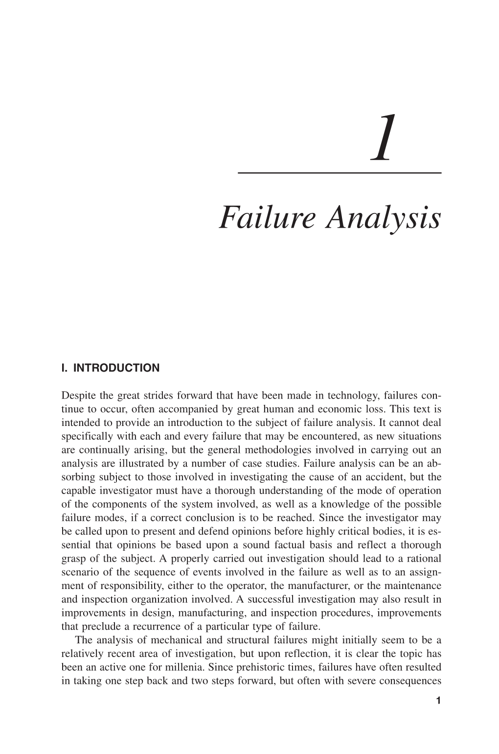 Failure Analysis