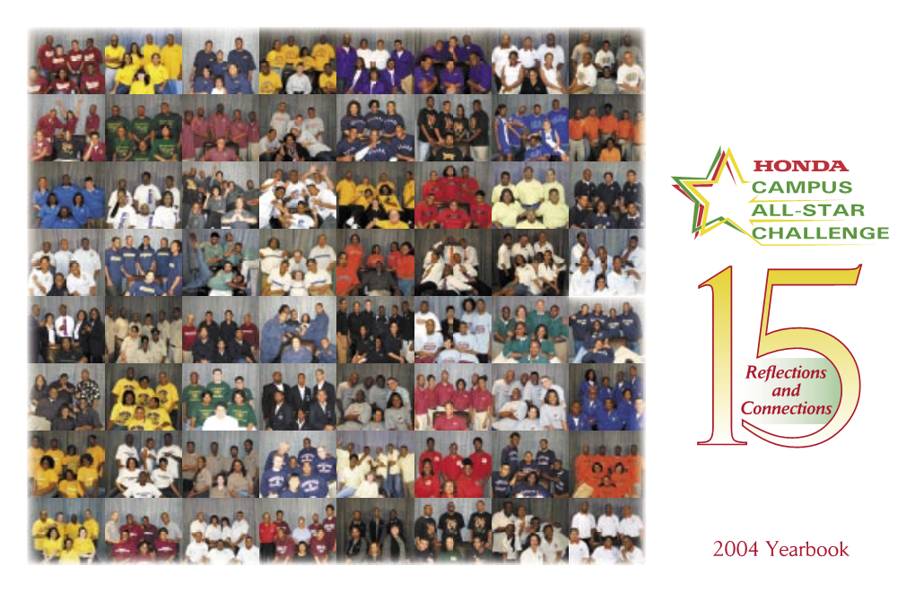 2004 Yearbook Honda Congratulates the HCASC Class of 2004