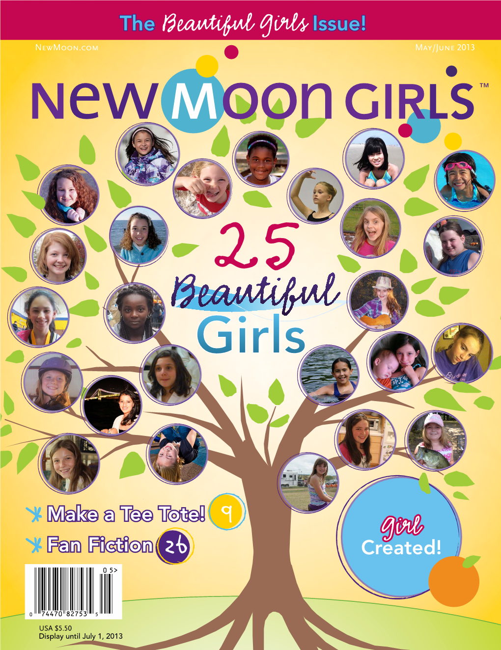 Beautiful for for for July/August September/October January/Fdecemry Girls Issue! 2012 20122012 Newmoon.Com May/June 2013