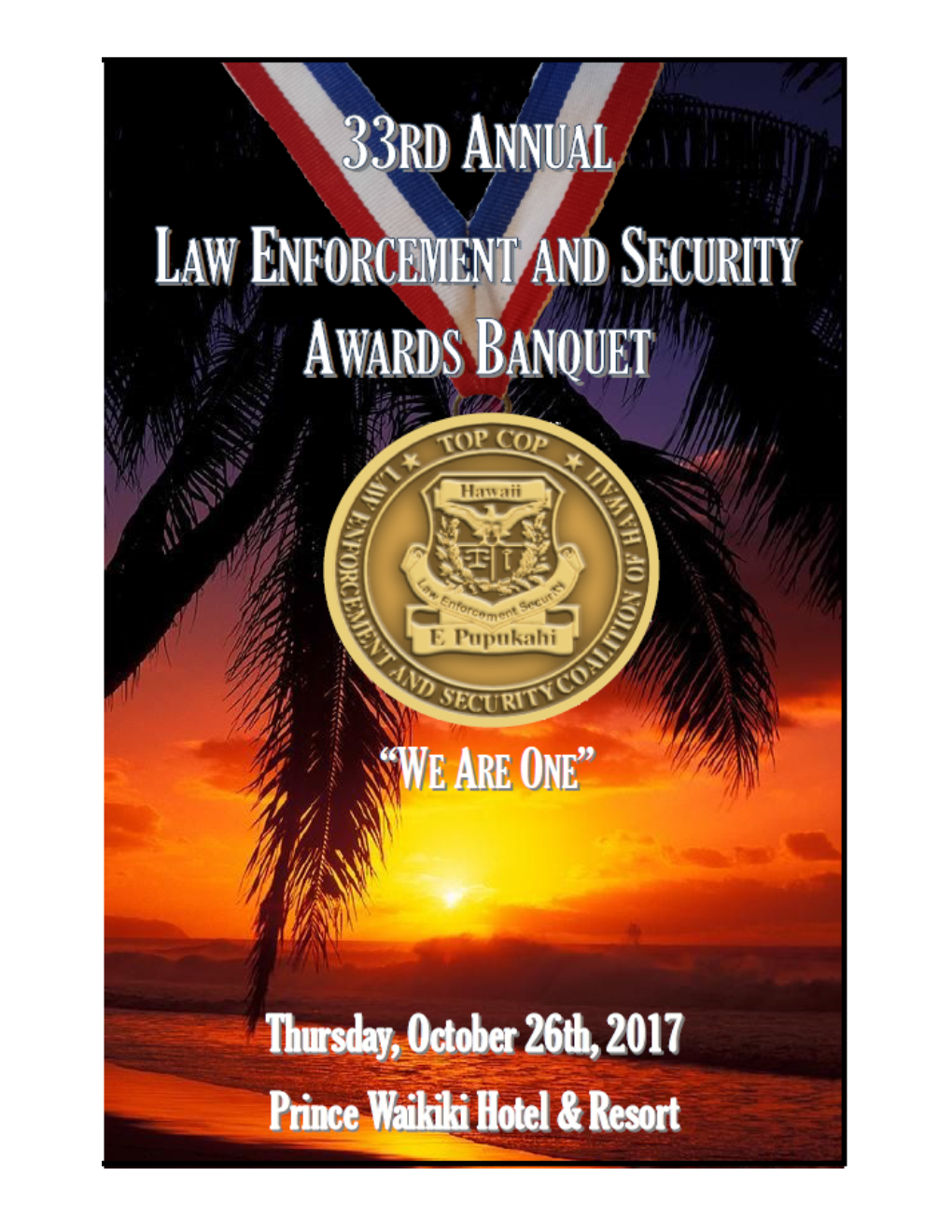 2017 Law Enforcement and Security Awards Banquet