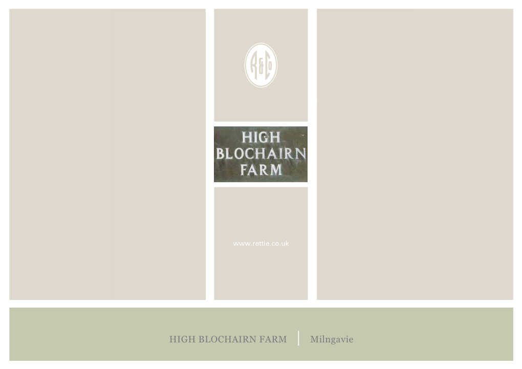 HIGH BLOCHAIRN FARM | Milngavie