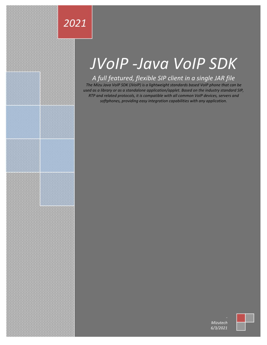 Jvoip -Java Voip