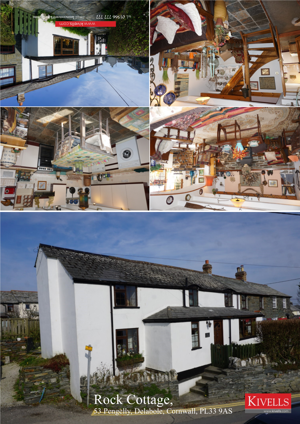 Rock Cottage, 53 Pengelly, Delabole, Cornwall, PL33 9AS