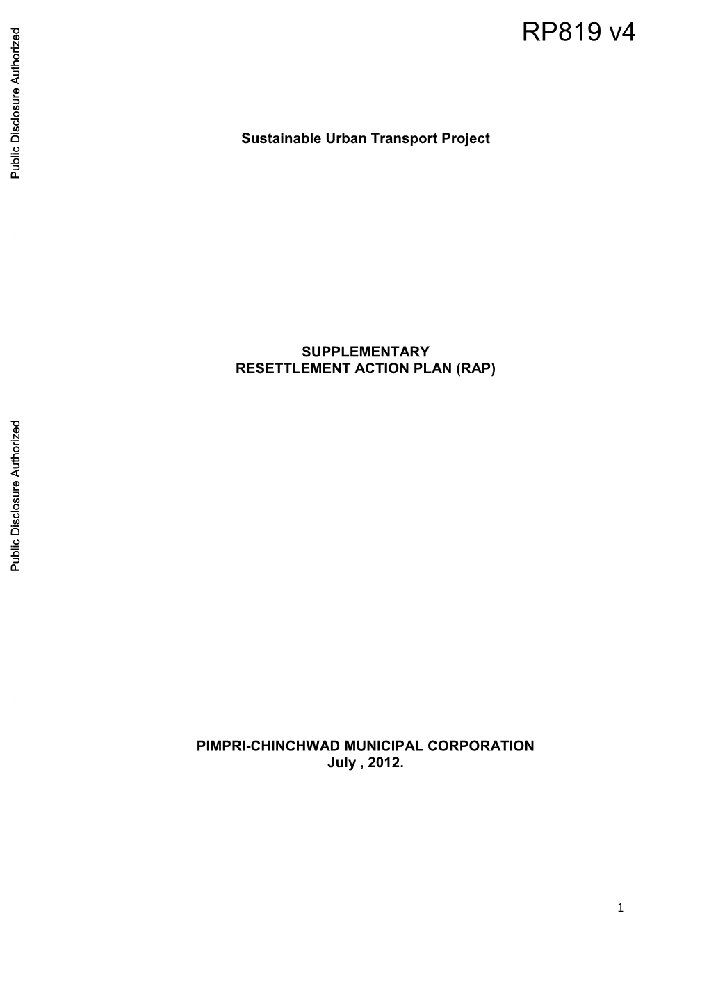 World Bank Document