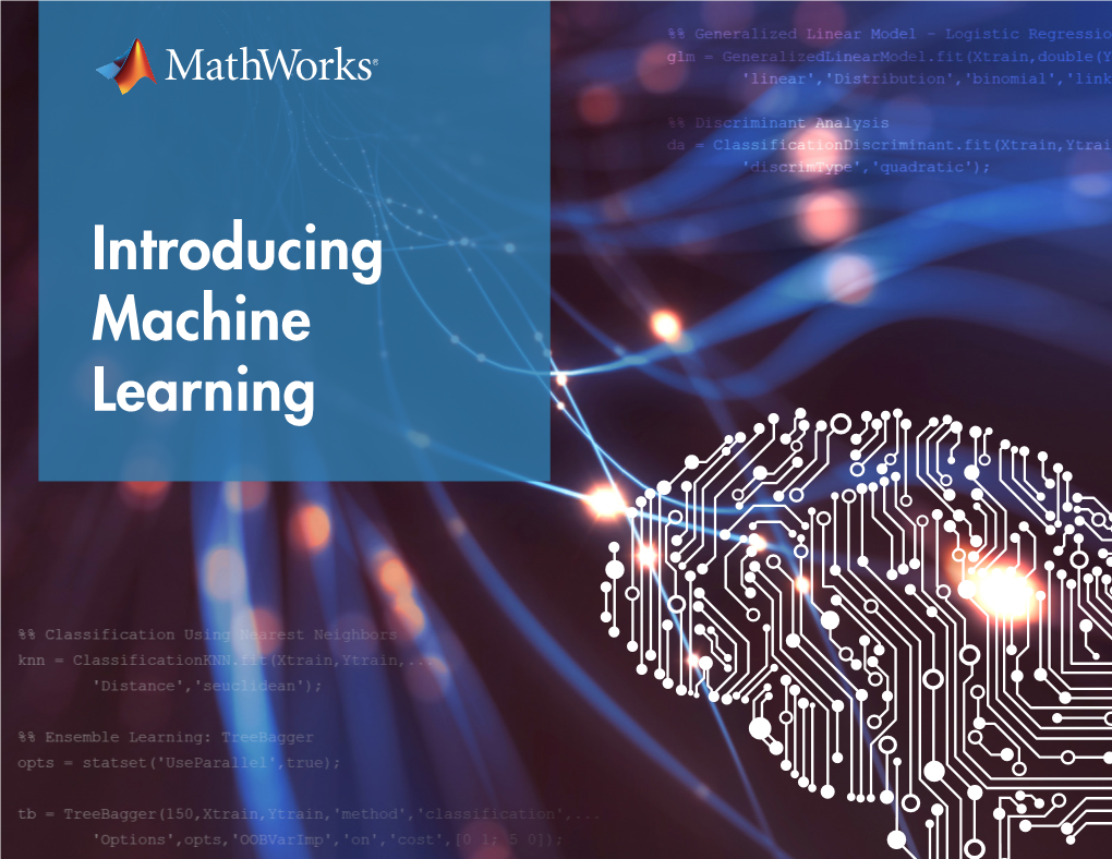 Machine Learning What Is Machine Learning?