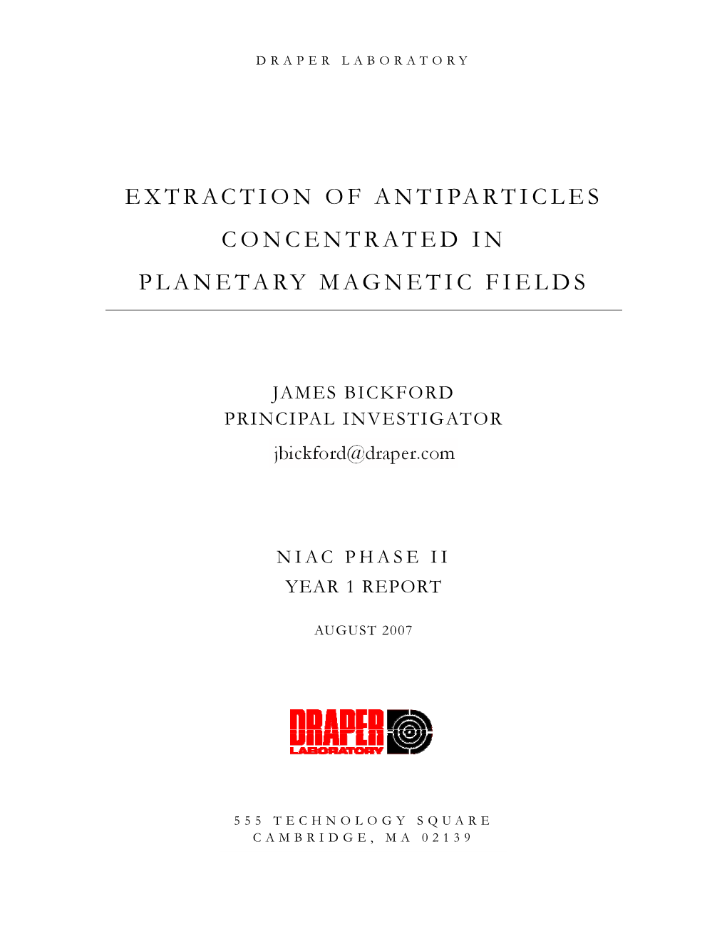 Extraction of Antiparticles Concentrated in Planetary Magnetic Fields