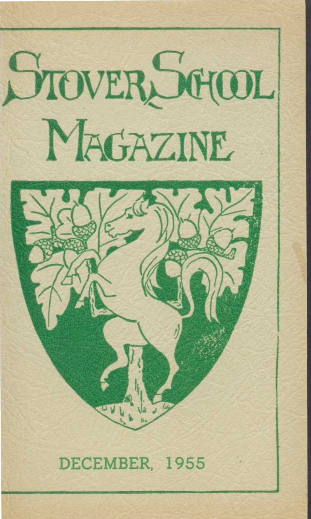 Stover School Magazine 1955