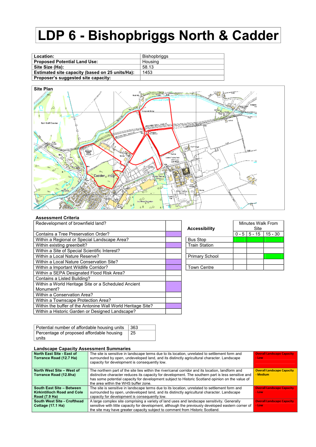 LDP 6 - Bishopbriggs North & Cadder