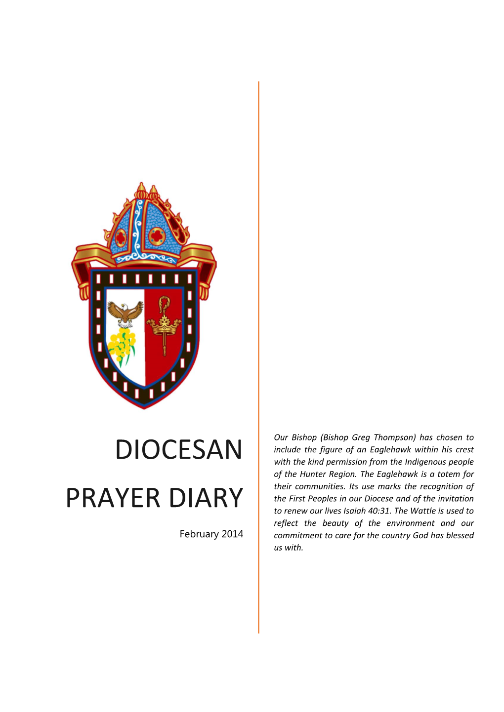 Diocesan Prayer Diary