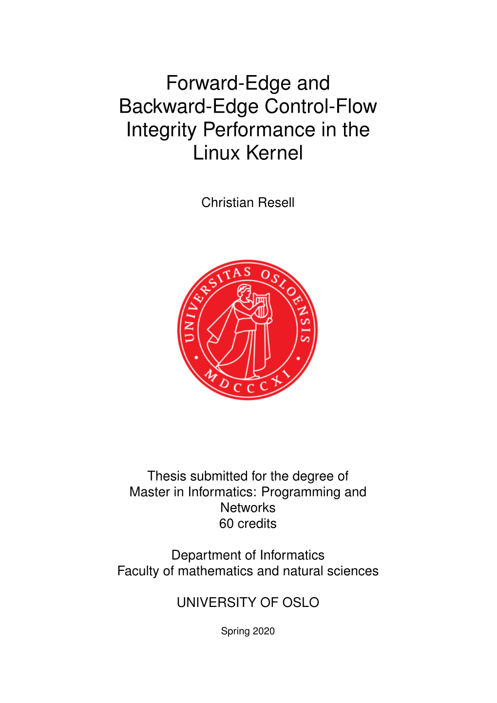 Forward-Edge and Backward-Edge Control-Flow Integrity Performance in the Linux Kernel