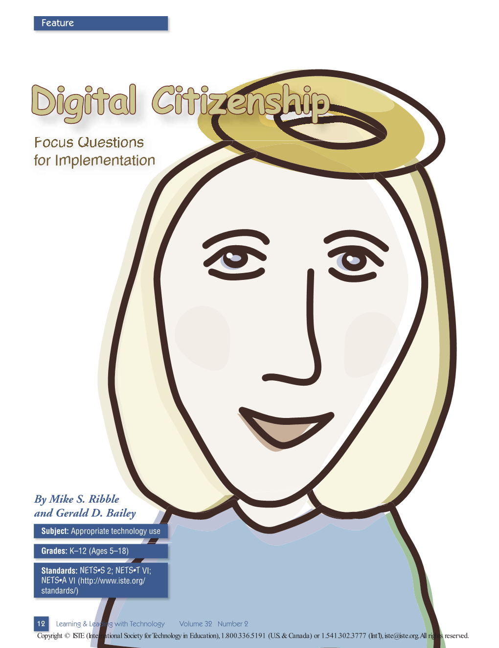 Digital Citizenship Focus Questions for Implementation
